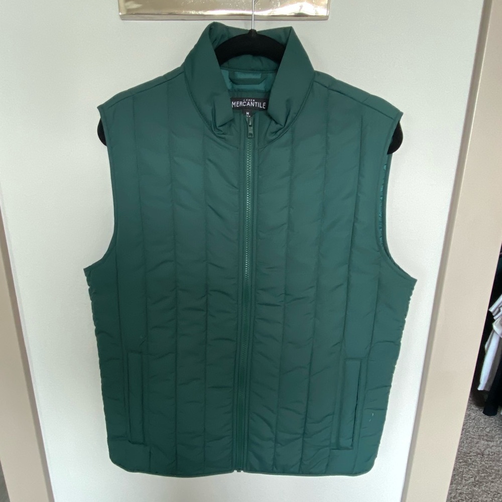 Green J.Crew Vest